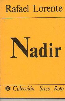 Image du vendeur pour NADIR. mis en vente par angeles sancha libros