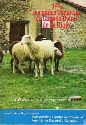 Imagen del vendedor de PRIMERAS JORNADAS TCNICAS DE GANADO OVINO DE LA RIOJA. a la venta por angeles sancha libros