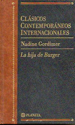 Imagen del vendedor de LA HIJA DE BURGER. Trad. Iris Menndez. a la venta por angeles sancha libros