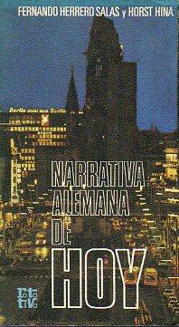 Seller image for NARRATIVA ALEMANA DE HOY. Antologa. for sale by angeles sancha libros