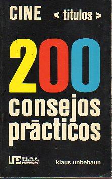 Immagine del venditore per CINE "TITULOS" 200 CONSEJOS PRCTICOS. venduto da angeles sancha libros