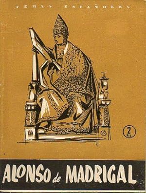 Imagen del vendedor de ALONSO DE MADRIGAL. a la venta por angeles sancha libros