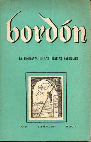 Imagen del vendedor de BORDN. Revista de la Sociedad Espaola de Pedagoga. Tomo V. N 34. a la venta por angeles sancha libros