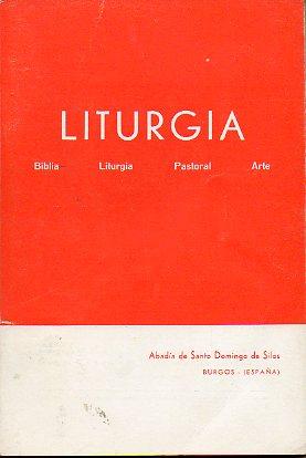 Bild des Verkufers fr LITURGIA. N 239. zum Verkauf von angeles sancha libros