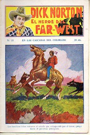 Imagen del vendedor de DICK NORTON. EL HROE DEL FAR-WEST. N 23. En las cascadas del Colorado. a la venta por angeles sancha libros