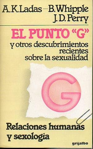 Seller image for EL PUNTO "G" Y OTROS DESCUBRIMIENTOS RECIENTES SOBRE LA SEXUALIDAD. Trad. Adela Martn. for sale by angeles sancha libros