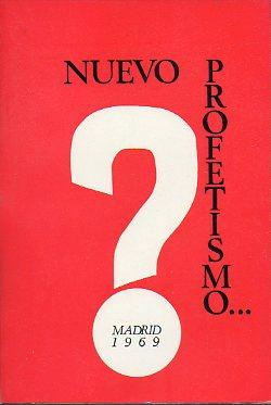 Immagine del venditore per NUEVO PROFETISMO.? CORRIENTE Y GRUPOS PROFTICOS. Trad. Constantino Ruiz-Garrido. venduto da angeles sancha libros