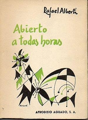 Imagen del vendedor de ABIERTO A TODAS HORAS. 1960-1963. 1 edicin. a la venta por angeles sancha libros