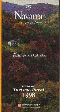 Bild des Verkufers fr NAVARRA. GUA DE TURISMO RURAL 1998. zum Verkauf von angeles sancha libros