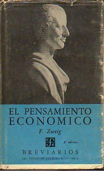 Immagine del venditore per EL PENSAMIENTO ECONMICO. 2 ed. Trad. Martha Chvez. venduto da angeles sancha libros