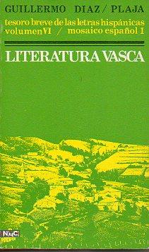 Imagen del vendedor de LITERATURA VASCA. a la venta por angeles sancha libros