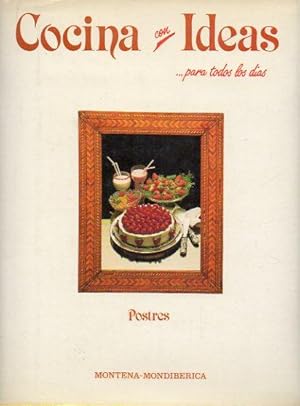 Bild des Verkufers fr COCINA CON IDEAS PARA TODOS LOS DAS. POSTRES. zum Verkauf von angeles sancha libros