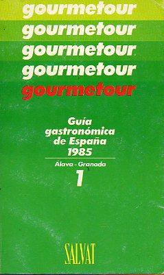 Imagen del vendedor de GUA GASTRONMICA DE ESPAA 1985. 1. lava-Granada. a la venta por angeles sancha libros