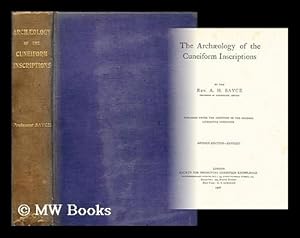Seller image for The archaeology of the cuneiform inscriptions for sale by MW Books Ltd.