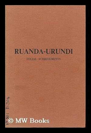 Seller image for Ruanda-Urundi; social achievements for sale by MW Books Ltd.