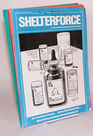 Seller image for Shelterforce Vol. 13, No. 1, January-February, 1991 to Vol. 13, No. 6, November-December, 1991 for sale by Bolerium Books Inc.