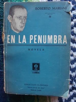 Imagen del vendedor de En la penumbra. Novela a la venta por Libros del cuervo