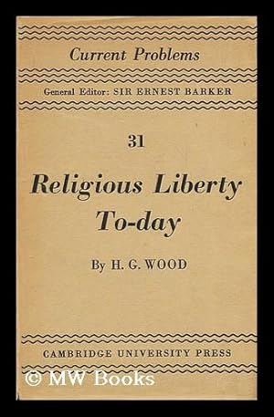 Seller image for Religious liberty today for sale by MW Books