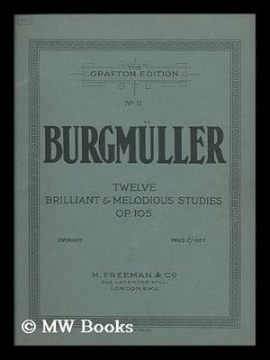 Immagine del venditore per Twelve Brilliant and melodious studies for the pianoforte, op.105 / by Fr. Burgmuller venduto da MW Books