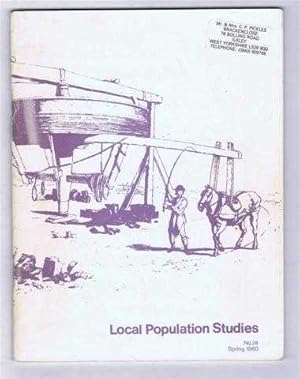 Image du vendeur pour Local Population Studies No. 24. Spring 1980 mis en vente par Bailgate Books Ltd