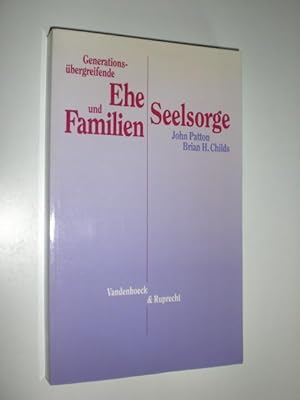Seller image for Generationsbergreifende Ehe- und Familienseelsorge. for sale by Stefan Kpper