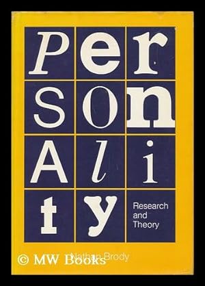 Imagen del vendedor de Personality - Research and Theory a la venta por MW Books