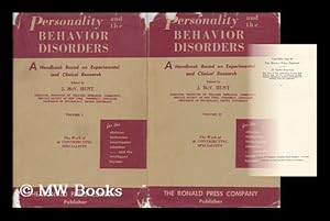 Seller image for Personality and the Behavior Disorders, a Handbook Based on Experimental and Clinical Research [Complete in Two Volumes] for sale by MW Books Ltd.