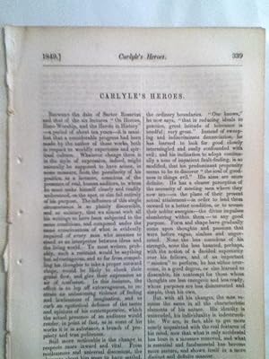 Seller image for Carlyle's Heroes for sale by Legacy Books II