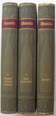 Meyers Klassiker-Ausgaben: Chamissos Werke - Kritisch durchgesehene und erläuterte Ausgabe