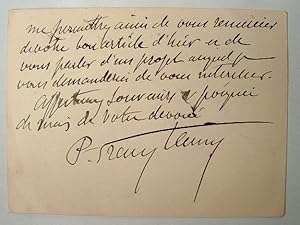 Seller image for Franc-Lamy invite un journaliste. for sale by Traces Ecrites