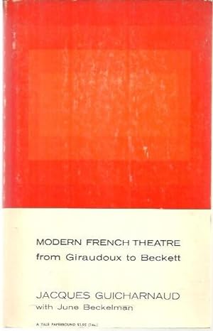 Seller image for MODERN FRENCH THEATRE FROM GIRAUDOUX TO BECKETT. for sale by Librera Javier Fernndez