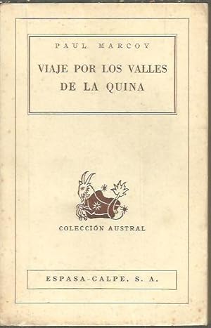 Bild des Verkufers fr VIAJE POR LOS VALLES DE LA QUINA. (BAJO PERU). 1849 - 1861. zum Verkauf von Librera Javier Fernndez