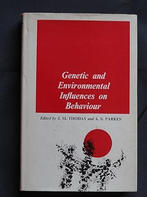Seller image for GENETIC AND ENVIRONMENTAL INFLUENCES ON BEHAVIOUR A Symposium held by the Eugenics Society in September 1967 for sale by Douglas Books