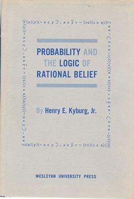 Probability and the Logic of Rational Belief.