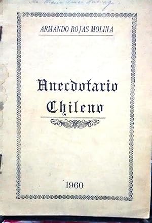 Seller image for Anecdotario chileno for sale by Librera Monte Sarmiento