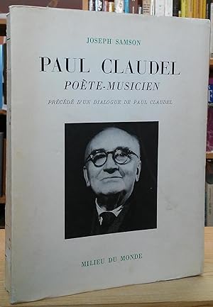 Seller image for Paul Claudel: Poete-Musicien for sale by Stephen Peterson, Bookseller