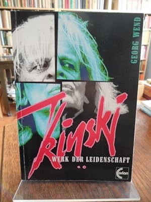 Bild des Verkufers fr Kinski. Werk der Leidenschaft. zum Verkauf von Antiquariat Floeder