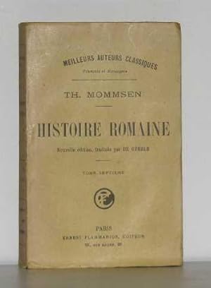 Imagen del vendedor de Histoire romaine tome septime a la venta por crealivres