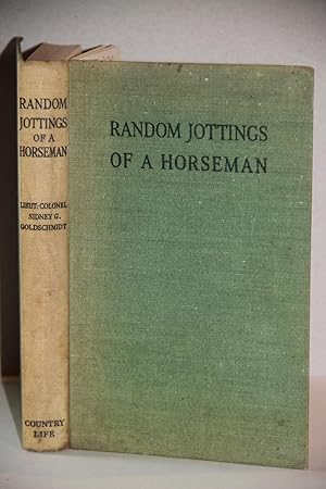 Image du vendeur pour Random Jottings of a Horseman mis en vente par VANESSA PARKER  RARE BOOKS