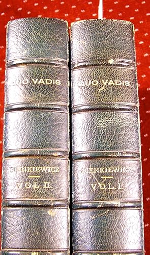 Image du vendeur pour QUO VADIS, A NARRATIVE OF THE TIME OF NERO mis en vente par THE BOOK VAULT