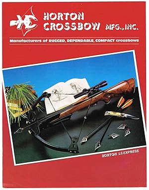 HORTONCROSSBOW MFG., 1986 (plus Dealer's Price List & Business Application) BROCHURE