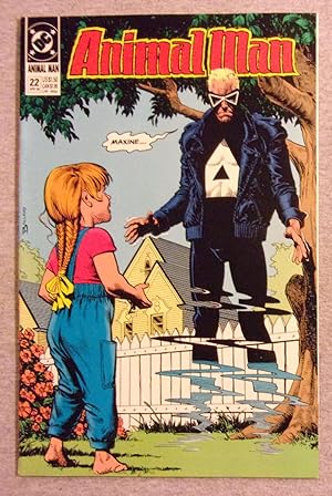 Imagen del vendedor de Animal Man, Number 22, April 1990 a la venta por Book Nook