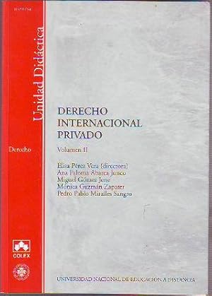 DERECHO INTERNACIONAL PRIVADO. VOLUMEN II. DERECHO CIVIL INTERNACIONAL.