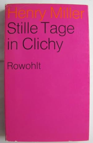 Seller image for Stille Tage in Clichy; for sale by BOOKS & THINGS