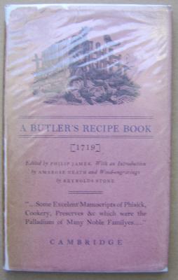 A Butler's Recipe Book;