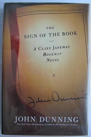 Immagine del venditore per The Sign of the Book, A Cliff Janeway Bookman Novel; venduto da BOOKS & THINGS