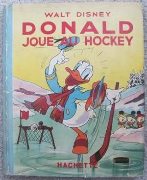 Donald joue au hockey;