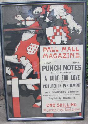 Pall Mall Magazine poster;