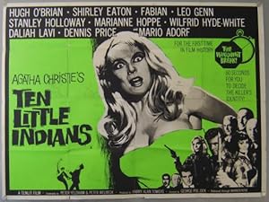 Ten Little Indians poster;