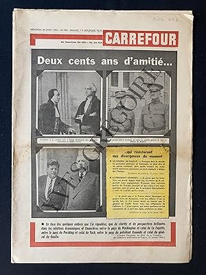 CARREFOUR-N°959-30 JANVIER 1963